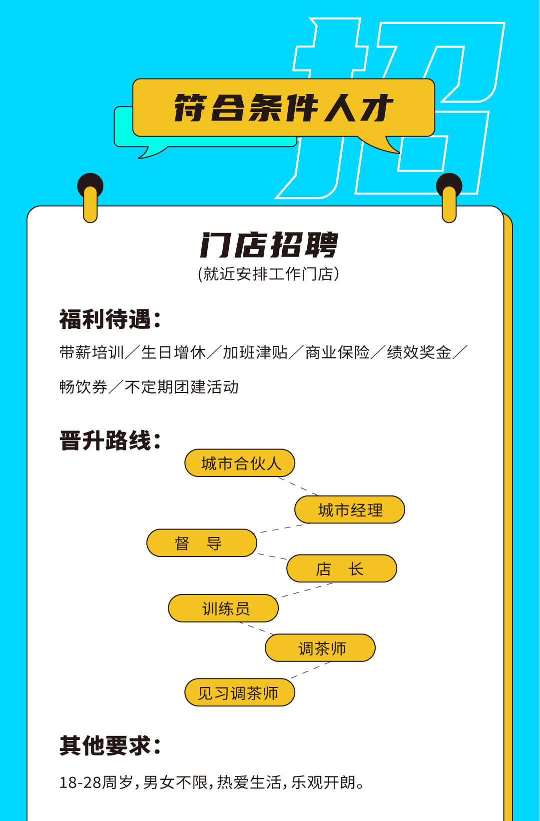 U乐国际奶茶招聘